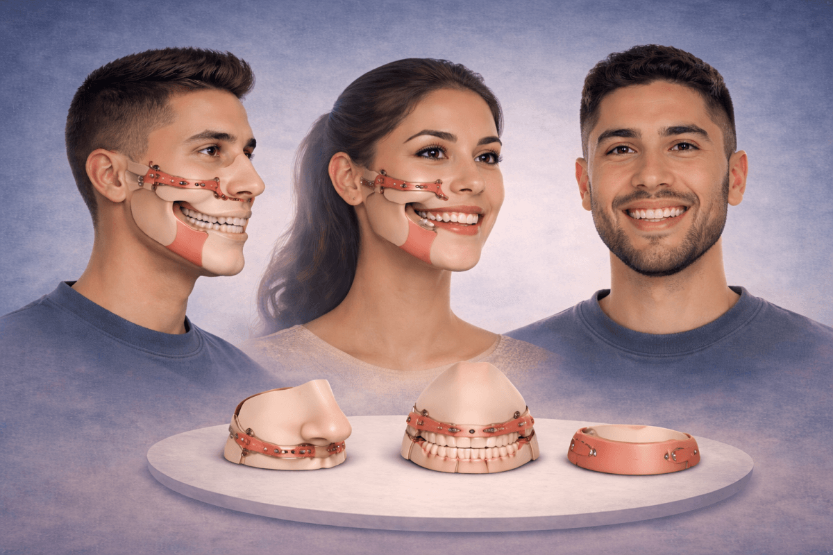 cambios a traves de protesis faciales sobre protesis